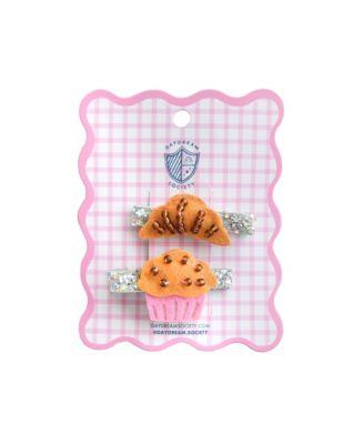 Breakfast Pastry Hair Clips by JOLLITY&CO.