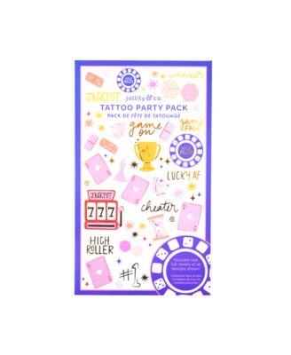 Game Night Tattoos - Choose from two style options by JOLLITY&CO.