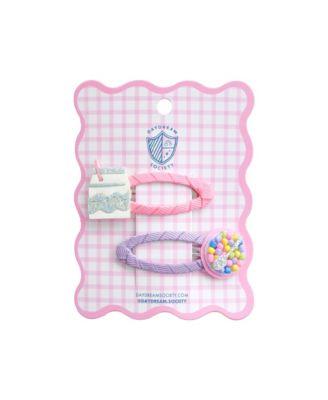 Milk and Cereal Hair Clips by JOLLITY&CO.