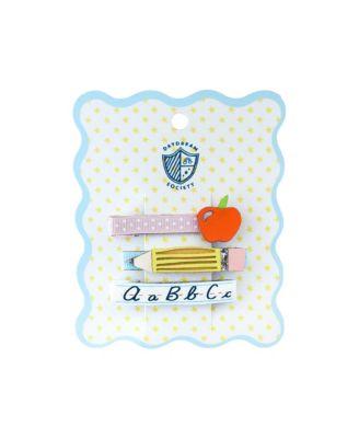 Smarty Pants ABC Hair Bar Clips by JOLLITY&CO.