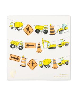 Under Construction Birthday Garland by JOLLITY&CO. Under Construction Birthday Garland by JOLLITY&CO.