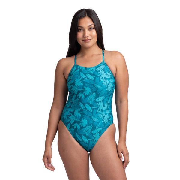 Brandon 2 Print Onesie Swimsuit by JOLYN