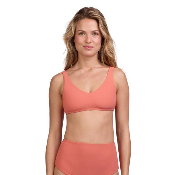 Kacey Rib Bikini Swimsuit Top by JOLYN