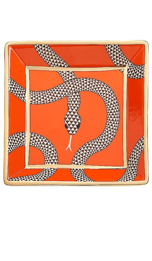 Jonathan Adler Eden Square Tray in Orange by JONATHAN ADLER