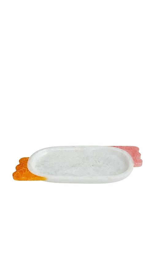 Jonathan Adler Mustique Scallop Tray in Ivory by JONATHAN ADLER