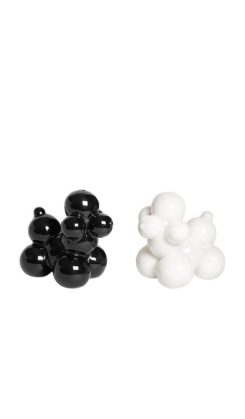 Jonathan Adler Poodle Salt & Pepper Set in Black,White by JONATHAN ADLER