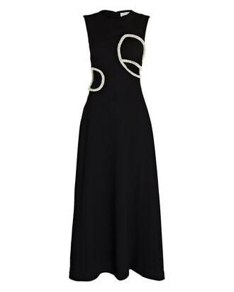 Giada Embellished Cut-Out Midi Dress by JONATHAN SIMKHAI