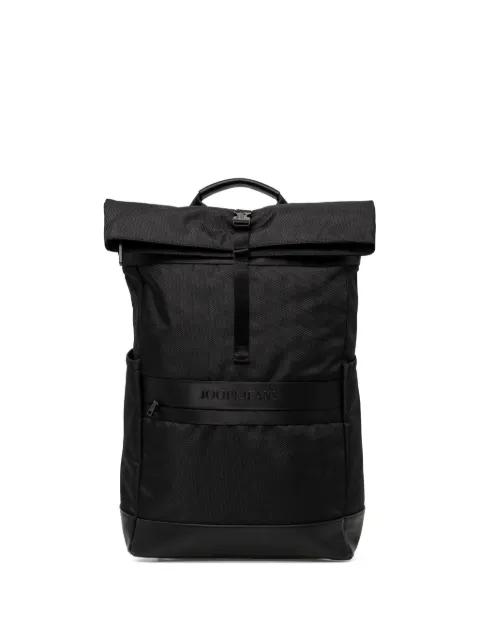 Modica Nuvola Jaron roll-top leather-base backpack by JOOP!
