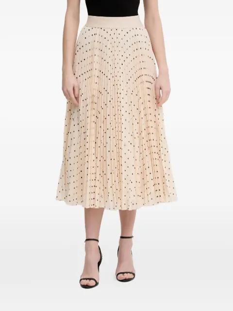 Salma polka-dot pleated midi skirt by JOOP!
