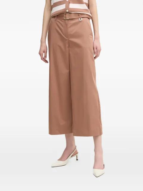 belted cropped trousers by JOOP!