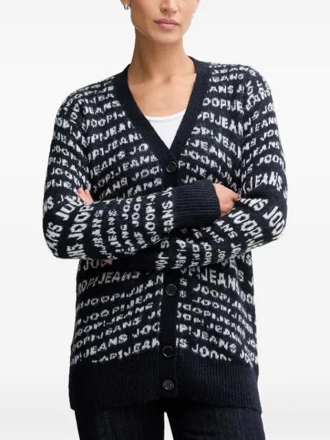 buttoned-patterned cardigan by JOOP!