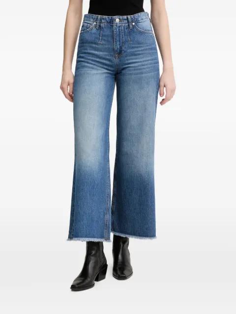 frayed wide-leg jeans by JOOP!