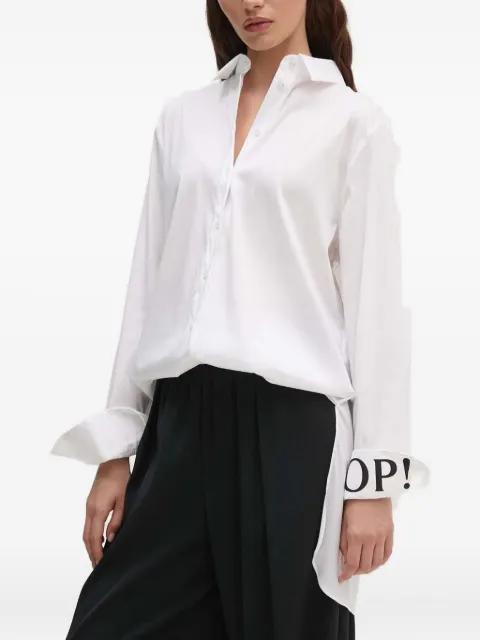 logo-detail long-sleeve shirt by JOOP!