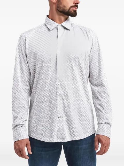 logo-print long-sleeve shirt by JOOP!