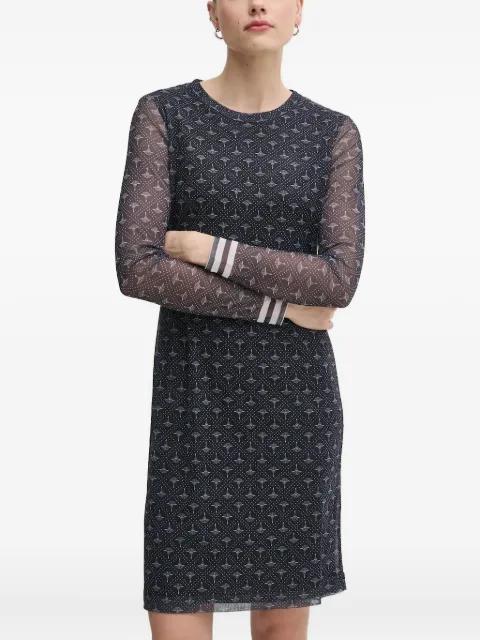 long-sleeve patterned mini dress by JOOP!