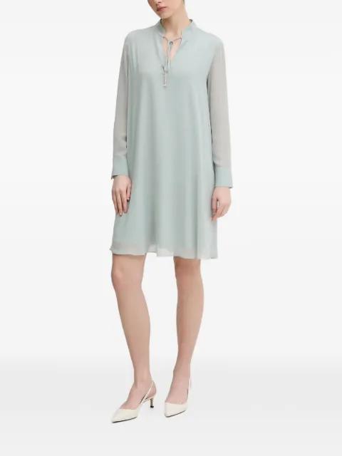 tie-neck long-sleeve mini dress by JOOP!