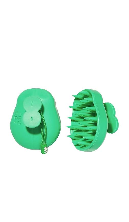 JooY Scalp Energizing Brush in Green by JOOY