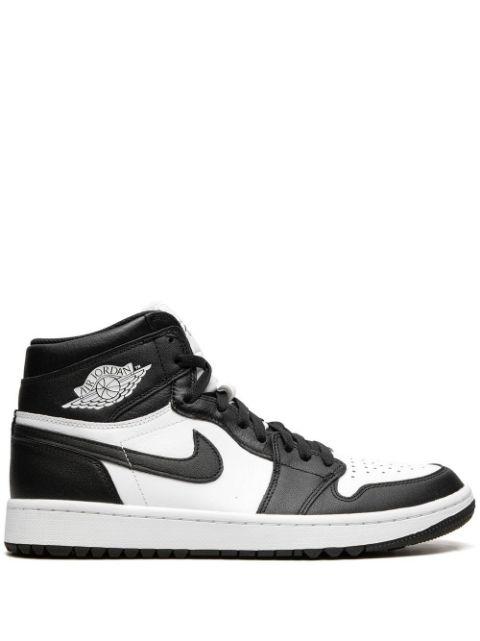 Air Jordan 1 High Golf "Black / White - Panda" sneakers by JORDAN