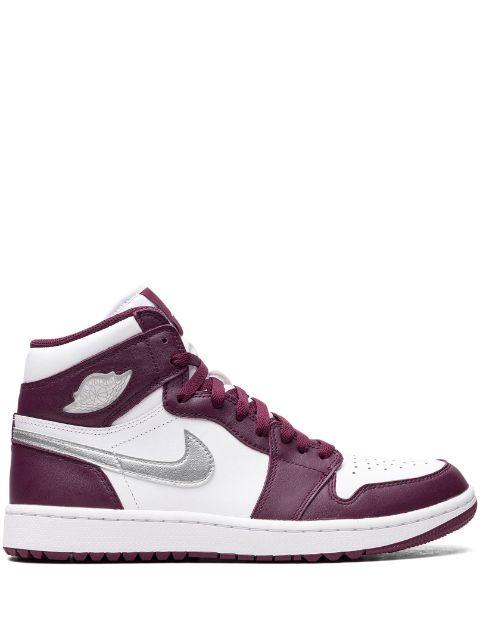 Air Jordan 1 High Golf "Bordeaux" sneakers by JORDAN