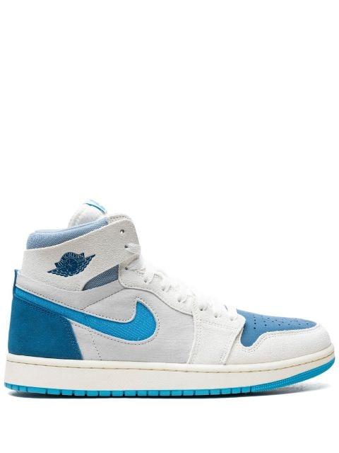 Air Jordan 1 High Zoom Air CMFT 2 "Dark Powder Blue" sneakers by JORDAN