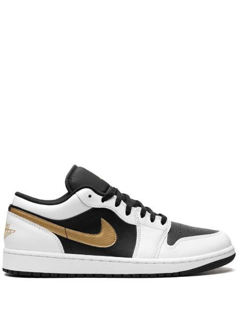 Air Jordan 1 Low "Gold Swoosh" sneakers by JORDAN