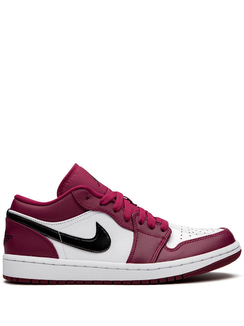 Air Jordan 1 Low "Noble Red" sneakers by JORDAN