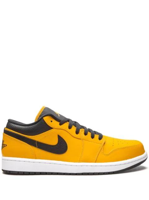 Air Jordan 1 Low "University Gold/Black" sneakers by JORDAN
