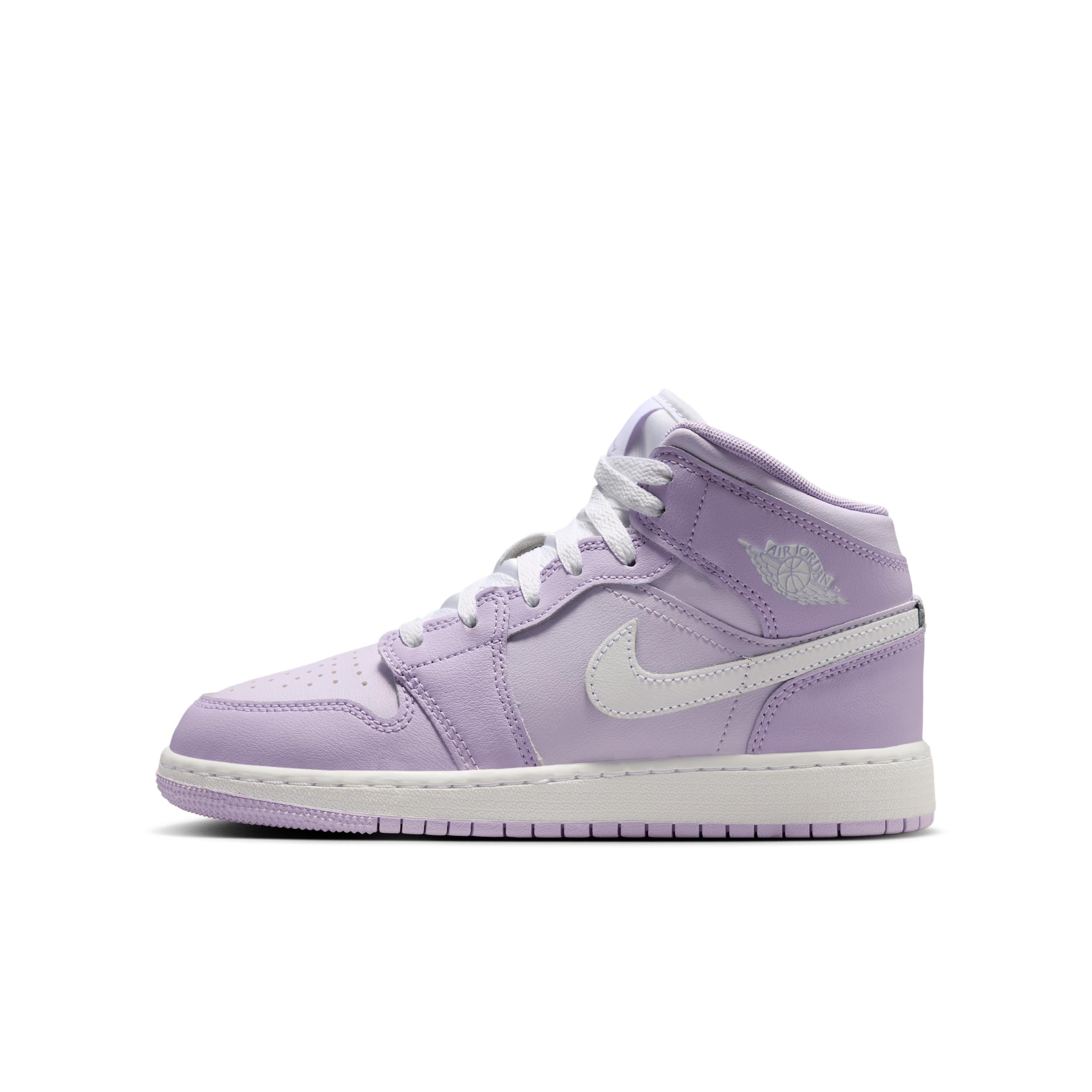 Air Jordan 1 Mid Big Kids' Shoes by JORDAN