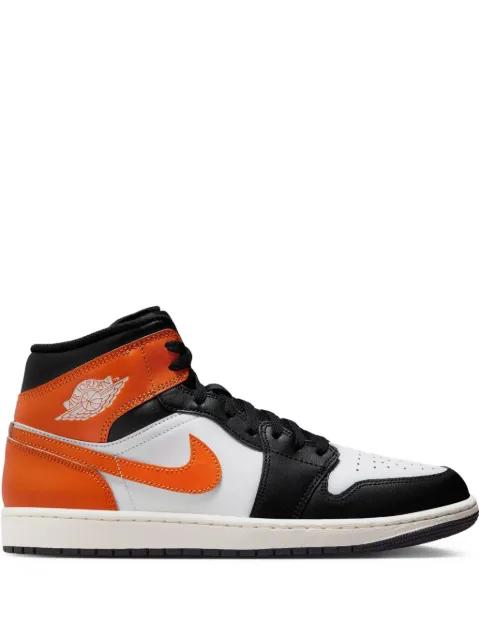 Air Jordan 1 Mid "Black Toe Starfish" sneakers by JORDAN