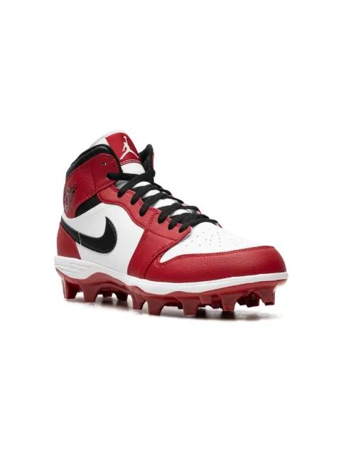 Air Jordan 1 Mid "Chicago" baseball cleats by JORDAN