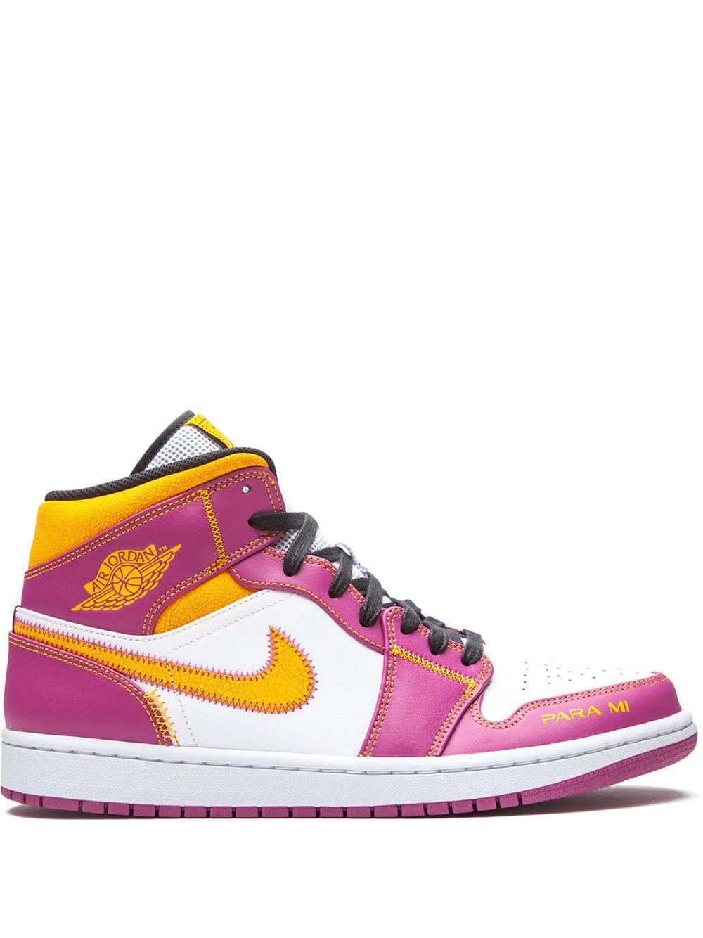 Air Jordan 1 Mid "Dia De Los Muertos" sneakers by JORDAN