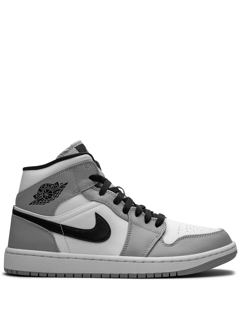 Air Jordan 1 Mid "Light Smoke Grey" sneakers by JORDAN