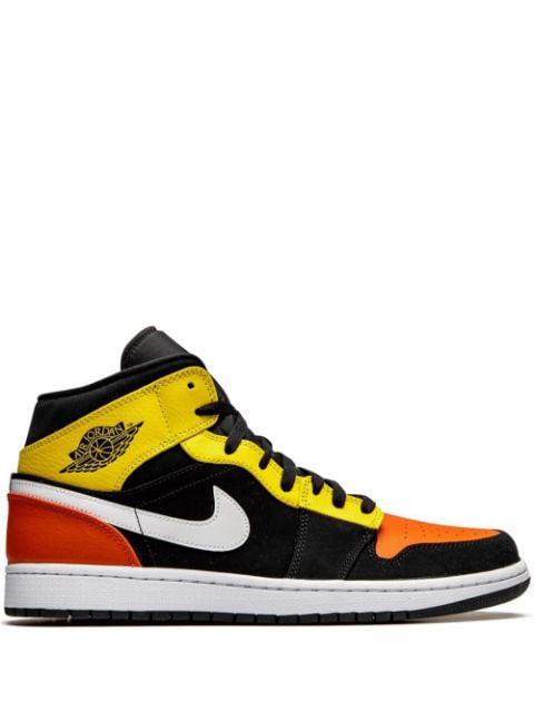 Air Jordan 1 Mid SE "Amarillo Orange" sneakers by JORDAN