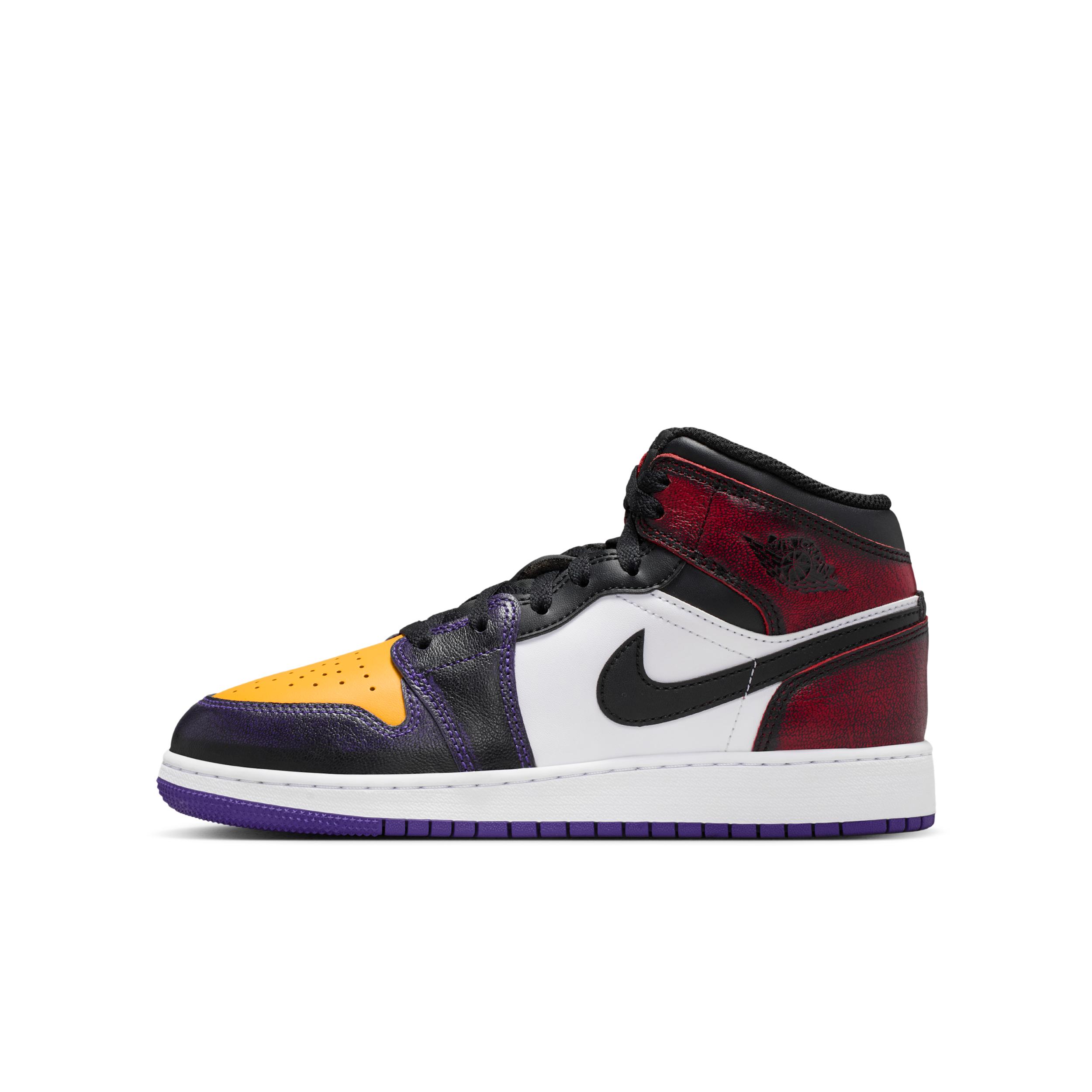 Air Jordan 1 Mid SE Big Kids' Shoes by JORDAN