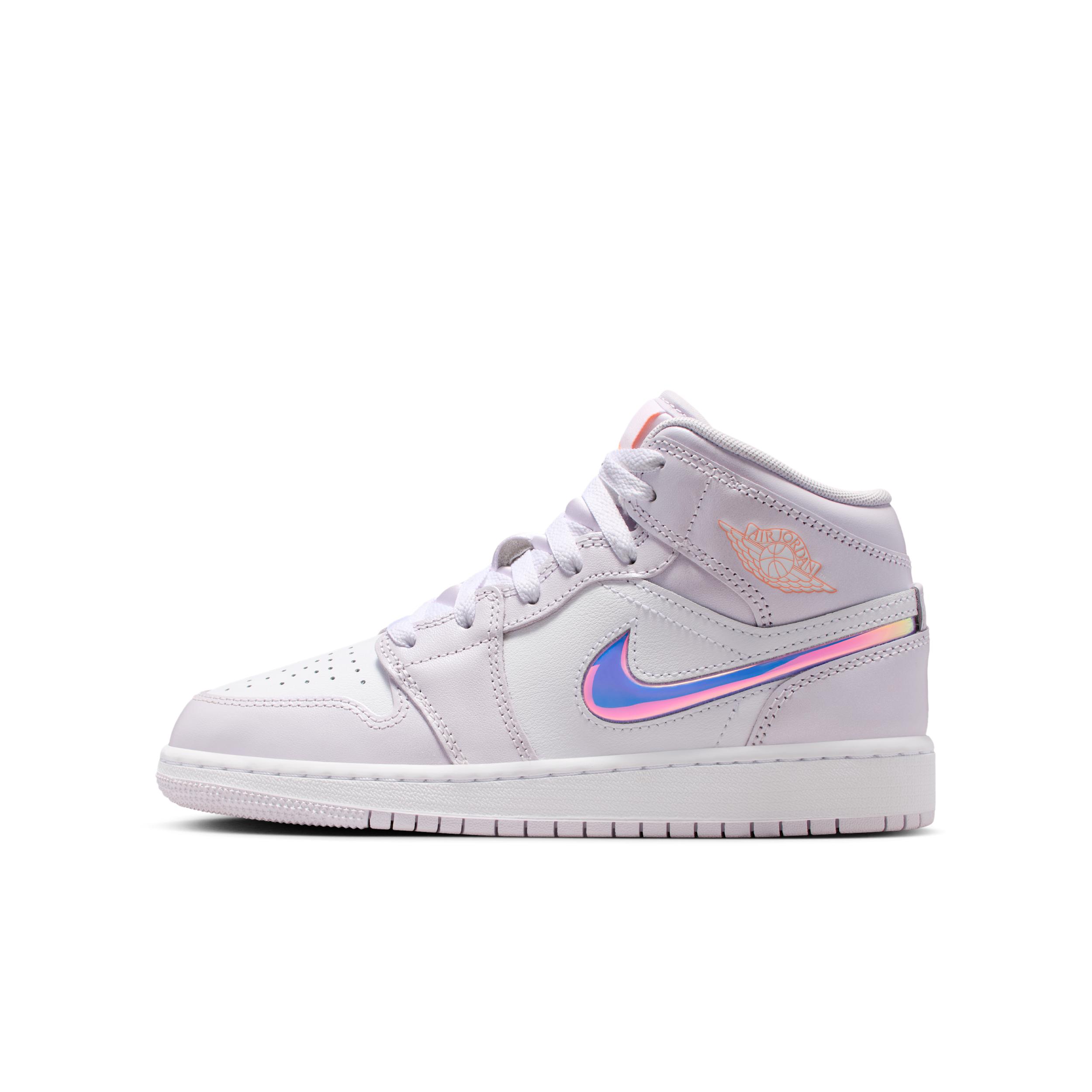 Air Jordan 1 Mid SE Big Kids' Shoes by JORDAN