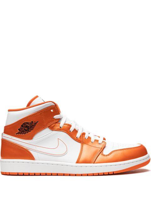 Air Jordan 1 Mid SE "Electro Orange" sneakers by JORDAN
