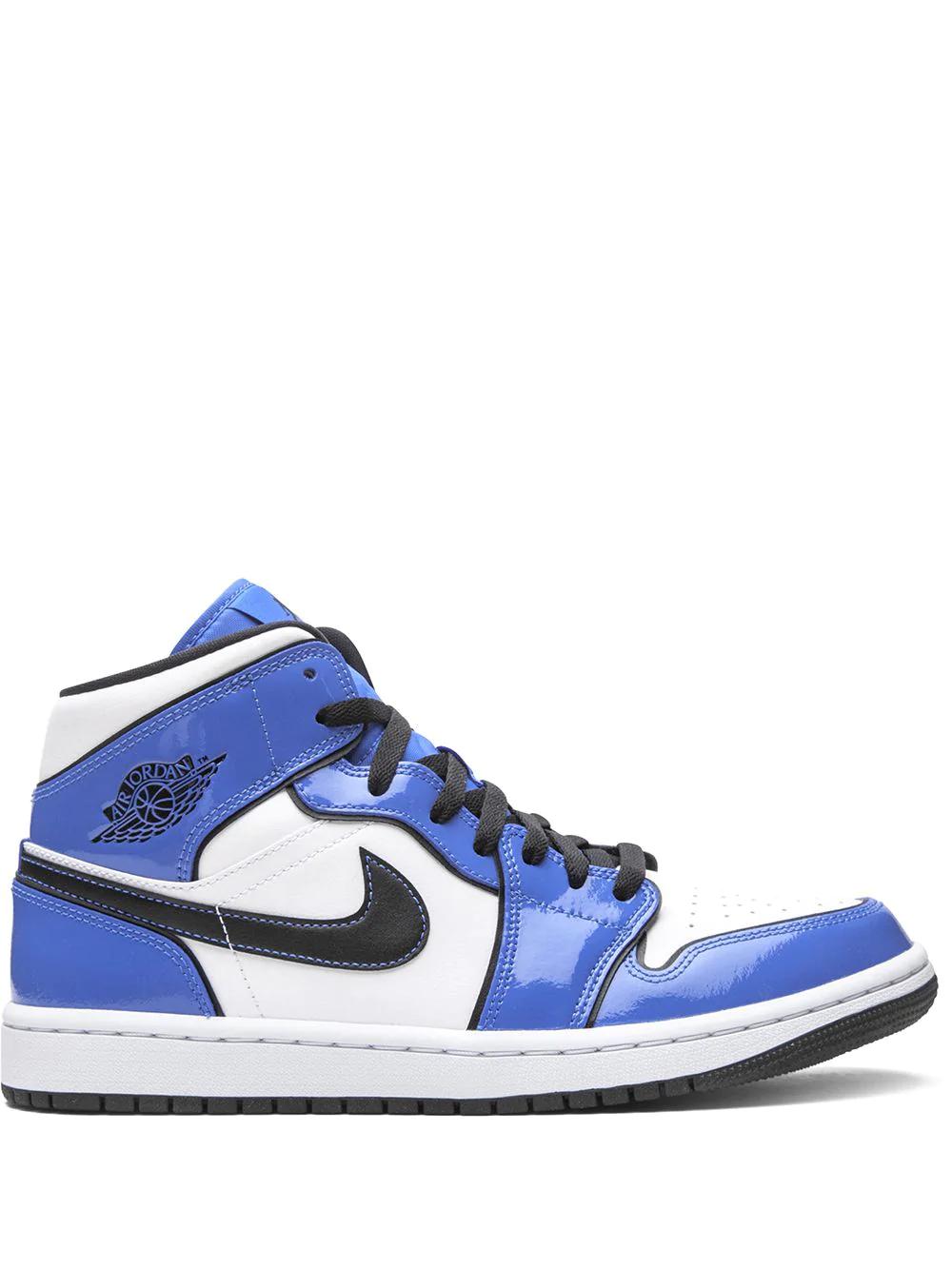 Air Jordan 1 Mid SE "Signal Blue" sneakers by JORDAN