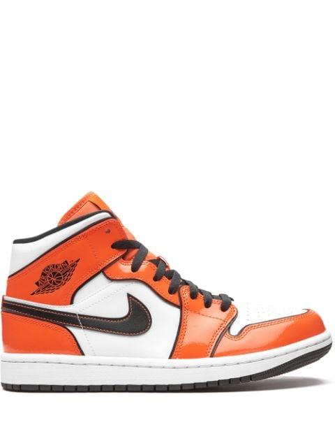 Air Jordan 1 Mid SE "Turf Orange" sneakers by JORDAN
