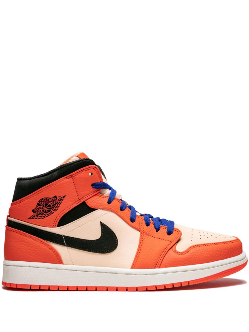 Air Jordan 1 Mid SE team orange by JORDAN