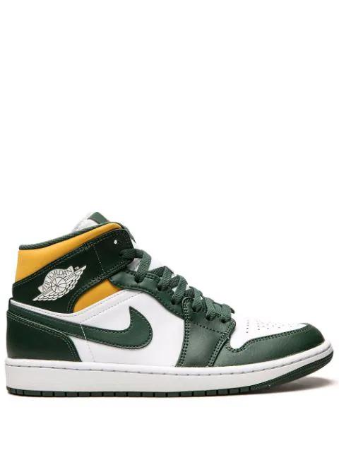 Air Jordan 1 Mid "Sonics" sneakers by JORDAN