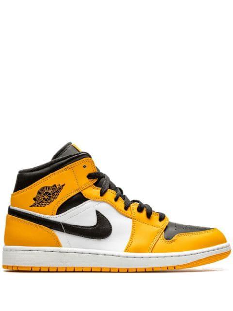 Air Jordan 1 Mid "Taxi" sneakers by JORDAN
