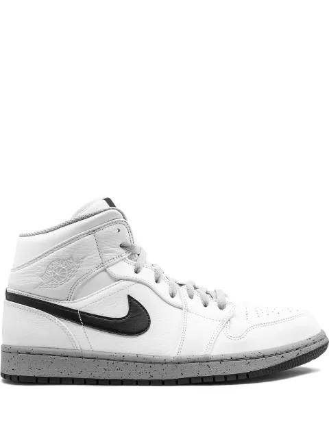 Air Jordan 1 Mid “White/Cement” sneakers by JORDAN