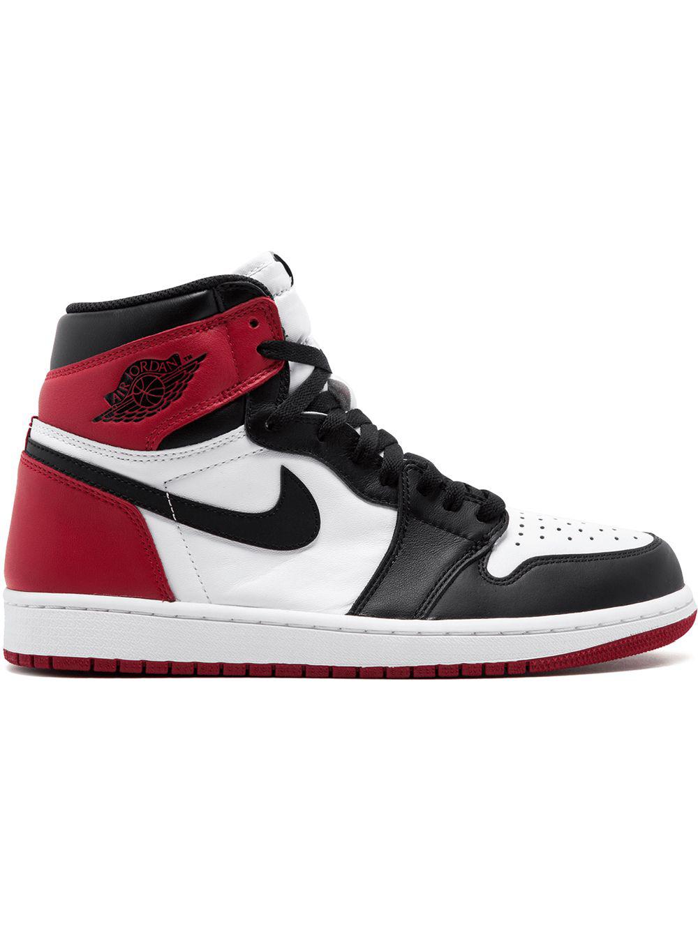 Air Jordan 1 Retro High OG "Black Toe" sneakers by JORDAN