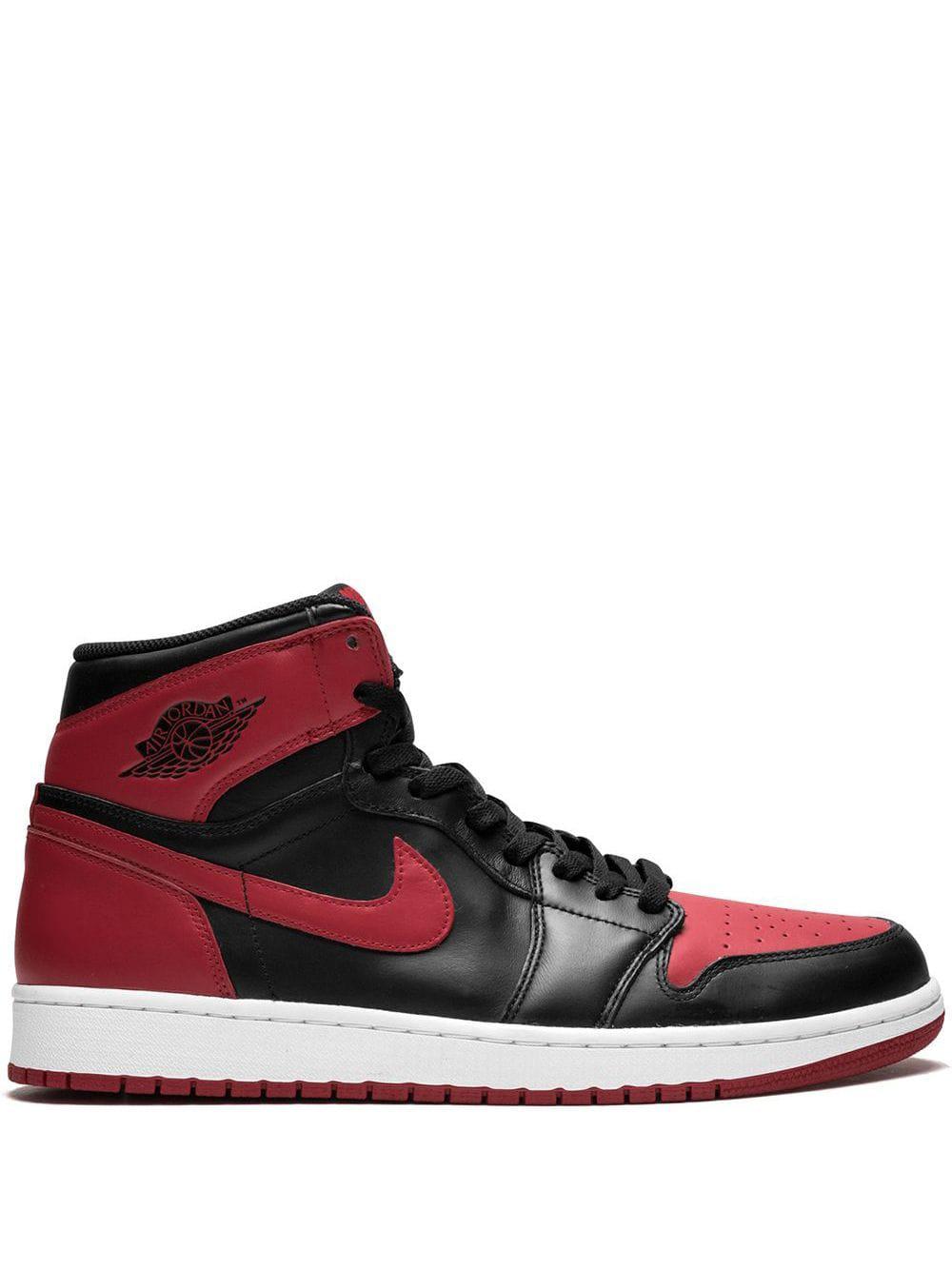 Air Jordan 1 Retro High OG "Bred 2013" sneakers by JORDAN