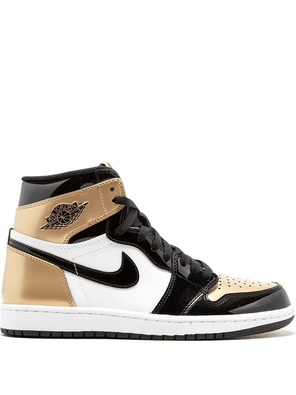 Air Jordan 1 Retro High OG NRG "Gold Toe" sneakers by JORDAN