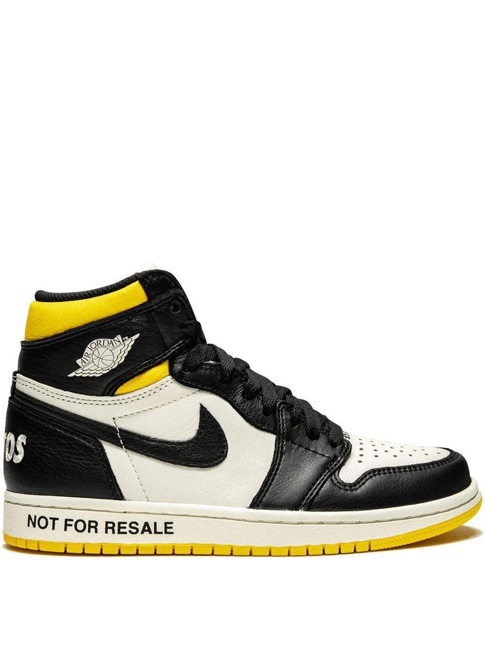 Air Jordan 1 Retro High OG NRG "Not For Resale - Maize" sneakers by JORDAN