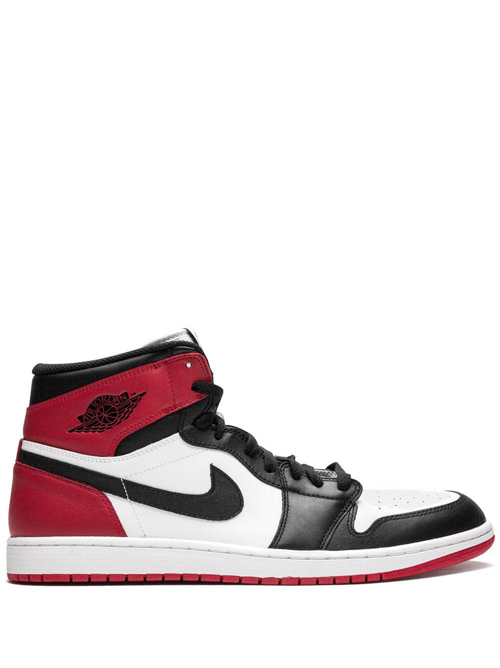 Air Jordan 1 Retro High OG black toe by JORDAN