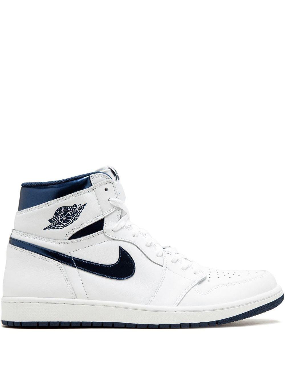 Air Jordan 1 Retro metallic navy by JORDAN