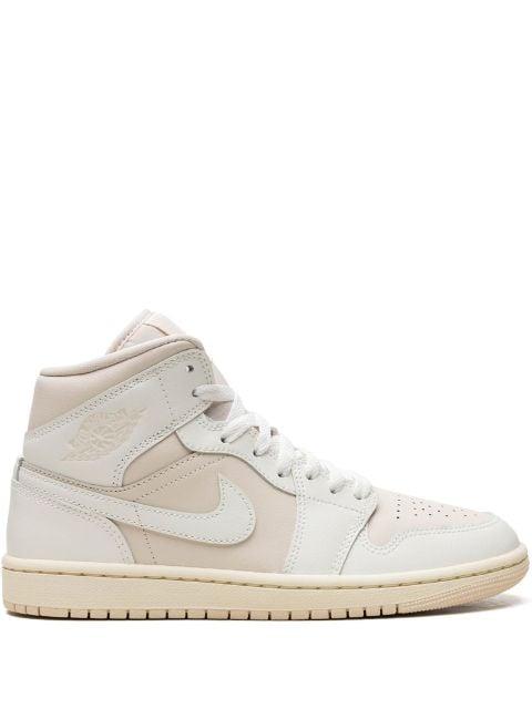 Air Jordan 1 "White/Light Tan" sneakers by JORDAN