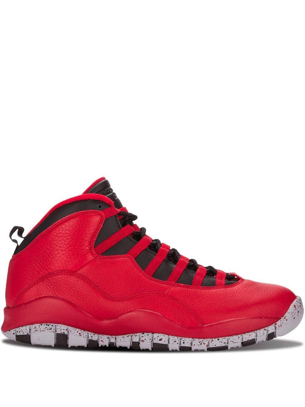 Air Jordan 10 Retro 30th "Bulls Over Broadway" sneakers by JORDAN